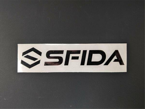 ☆SFIDA スフィーダ オフィシャルステッカーVer.1 W150 ブラック
