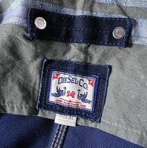 DIESEL ディーゼル ダック ワーク ジャケット カバーオール コットン メンズ 大きいサイズ (XL) ネイビー ●o-903_画像10