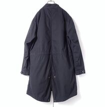 COOTIE クーティー フィッシュテイル コート モッズ ミリタリー キルティング ライナー脱着可能 日本製 Fishtail Coat (L) 黒 ●o-893_画像3