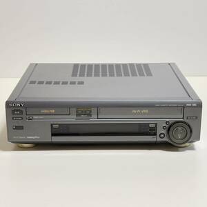 SONY ソニー WV-H4 Hi8+VHSビデオデッキ ジャンク品 ♪ ビデオカセットレコーダー