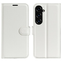 ホワイト Galaxy S23 FE 手帳型 ケース PUレザーケース 人気 カード収納 おすすめ ギャラクシー エストゥエンティスリー エフイー専用 スマ_画像2