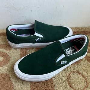 バンズ スケート スリッポン 27.5cm 緑 VANS SKATE グリーン Pro プロの画像1