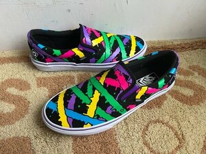 バンズ VANS MxMxM マジカル モッシュ ミスフィッツ スリッポン us8 1/2 MAGICAL MOSH MISFITS マルチカラー