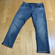 【美品】デニムアンドサプライ ラルフローレン Low Skinny USED加工 W34 DENIM&SUPPLY RALPH LAUREN ジーンズ デニムパンツ _画像7