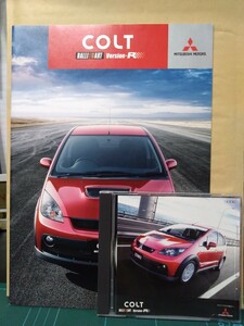 ★送料無料 コルト ラリーアート バージョンR カタログ＆DVD 非売品 CBA-Z27AG カ COLT RALLIART Version-R 三菱 ラリーアート カタログ付