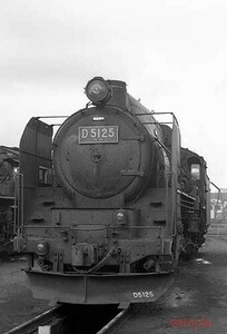 [ railroad photograph ]D51 25 luck . mountain district [0004246]