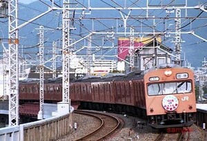 【鉄道写真】片町線103系 さよなら運転 [0000669]