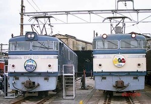 【鉄道写真】EF60 503『サロンカーなにわ』＆EF65 1『あすか』 [9004375]