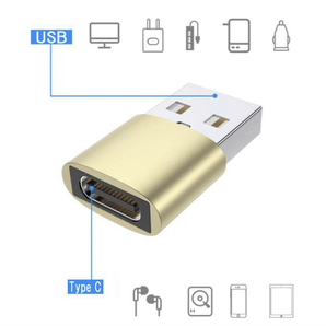 ☆新品未使用 ブラック 変換アダプター USBtype-C → USBポート 変換コネクタ USBポート/USB-C/ケーブル/タイプ C/USBポート/TYPE Cの画像3