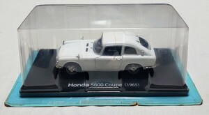 t12 アシェット 国産名車コレクション Honda S600 Coupe (1965) 1/24 未開封品(一部剥がれ) 現状