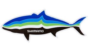 ★新品未使用★ Shimano シマノ　イメージステッカー ST-201UキングフィッシュL160×63mm