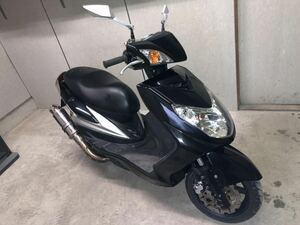 ヤマハ　シグナス １２５cc　走行認済み車両　LEDヘッドランプ球　社外マフラー　社外リアショック　社外リアデッキ　