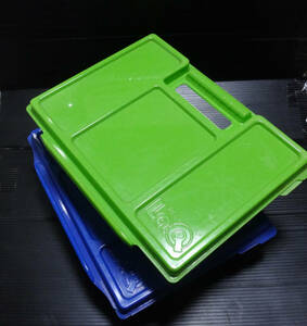 [ case attaching ]LaQ LaQ blue green parts approximately 1500g secondhand goods 