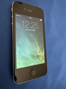 Apple iPhone4★SoftBank★32GB ブラック MC605J/A★USED★美品