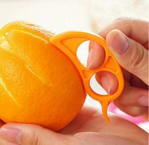 オレンジ みかん 皮むき 皮剥き器 ピーラー 爪 簡単 便利 グッズ グレープフルーツ 