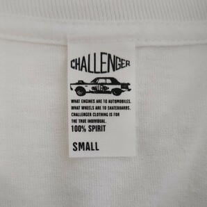 チャレンジャー CHALLENGER ロンT Tシャツ 長袖 カットソー S 白 ホワイトの画像6