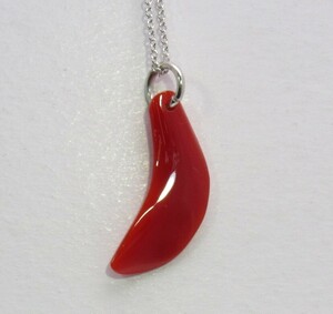  gem .. san . accessory jewelry necklace - pendant coral Jun YH-0183