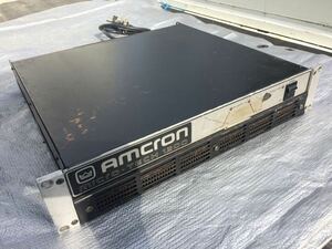 【中古動作品】amcron パワーアンプ micro-tech 1200