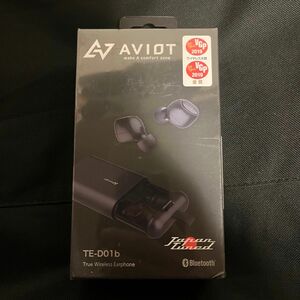 新品未開封 AVIOT アビオット TE-D01b Bluetooth イヤホン QCC3026チップ搭載 無線 完全ワイヤレス