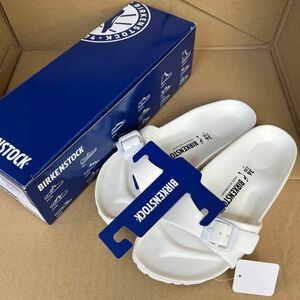 ビルケンシュトック BIRKENSTOCK サンダル マドリッド EVA(幅狭) ホワイト 23.0cm 新品