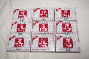 * TYPE EW * black ink ribbon common 9 piece writing . Mini Casio Darwin Toshiba Lupo Fujitsu or sis[ DEW-BK1 ]