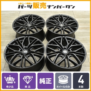 【希少品】レクサス IS500 Fスポーツ パフォーマンス 純正 19in 8.5J +45 9.5J +60 PCD114.3 ENKEI製 マットブラック塗装 4本 即納可能