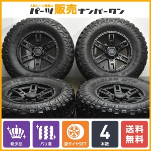 【2022年製 バリ溝】MCLIMB カノン 17in 8J ±0 PCD139.7 ネクセン LT285/70R17 ランドクルーザープラド ハイラックスサーフ 即納可能