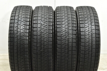 【バリ溝】ダイハツ タント 純正 14in 4.5J +45 PCD100 ブリヂストン ブリザック VRX2 155/65R14 ミラ ムーヴ ウェィク スタッドレス_画像7