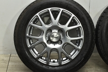 【バリ溝 美品】ヴェルザンディ 14in 4.5J +45 PCD100 ナンカン コルサファ 155/65R14 N-BOX N-ONE サクラ モコ ワゴンR アルト タント_画像5