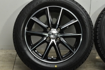 【バリ溝 美品】JPスタイル 15in 4.5J +45 PCD100 ブリヂストン ブリザック VRX2 165/65R15 タフト デリカD:2 ソリオ ハスラー 即納可能_画像5