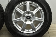 【美品】トップラン 15in 6J +53 PCD114.3 ダンロップ ウィンターマックス WM02 195/65R15 ノア ヴォクシー リーフ アクセラ アテンザ_画像6