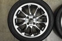 【良好品】レオニス グレイラ ベータ 15in 4.5J +45 PCD100 ブリヂストン レグノ GRレジェーラ 165/55R15 N-BOX デイズ サクラ ワゴンR_画像3