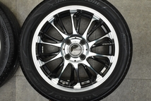 【良好品】レオニス グレイラ ベータ 15in 4.5J +45 PCD100 ブリヂストン レグノ GRレジェーラ 165/55R15 N-BOX デイズ サクラ ワゴンR_画像4