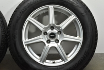 【良好品】トップラン 17in 7J +38 PCD114.3 ブリヂストン ブリザック DM-V3 225/65R17 ハリアー RAV4 エクストレイル CX-5 CX-8 即納可能_画像5