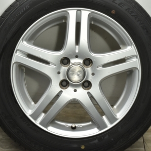 【良好品】DUFACT 15in 6J +50 PCD100 ダンロップ ルマンV 175/65R15 アクア カローラフィールダー フィット キューブ スイフト 即納可能の画像5