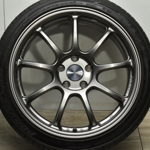 【良好品】ENKEI PF09 18in 8J +50 PCD112 トーヨー プロクセススポーツ 225/40R18 VW ゴルフ カスタム用 交換用 送料無料 即納可能の画像6