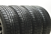 【美品】SAA 16in 6.5J +55 PCD100 ダンロップ ウインターマックス2 WM02 205/55R16 スバル インプレッサ レガシィ バリ溝 即納可能_画像7