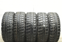 【希少品】ソリッドレーシング タービン ゼットワン 16in 8J ±0 PCD114.3 グッドイヤー ホワイトレター LT265/75R16 XJ チェロキー 5本_画像8