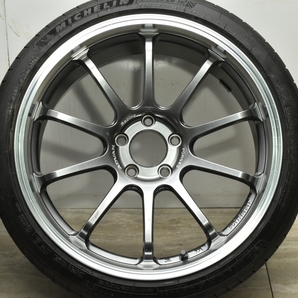 【美品鍛造】アドバンレーシング RS-DF プログレッシブ 19in 9J+43 114.3 パイロットスポーツ4S 245/35R19 WRX ランサーエボリューションの画像6