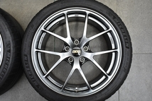 【人気 鍛造品】BBS RI-A 030 18in 8J +48 PCD112 ミシュラン パイロットスポーツ4S 235/40R18 ベンツ Aクラス CLA ザ・ビートル シロッコ_画像3