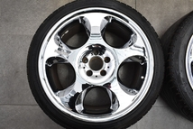 【希少品】ブラバス モノブロック4 20in 9.5J +45 PCD112 ウィンラン KF7700 245/40R20 品番:412-950-45 W140 W220 W211 W212 W219 BRABUS_画像3