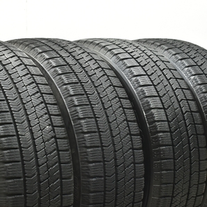 【バリ溝】Fang 16in 6.5J +47 PCD100 ブリヂストン ブリザック VRX2 195/60R16 セレナ ラフェスタ ノア ヴォクシー ステップワゴンの画像7