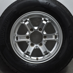 【ハイエース等に】ウェッズ キーラー 15in 6J +33 PCD139.7 ダンロップ エナセーブ VAN01 195/80R15 107/105N LT レジアスエースの画像5