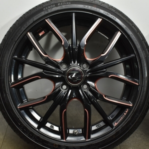 【軽自動車インチアップ用】WEEDS レオニス LV 16in 5J +45 PCD100 ケンダ 165/45R16 N-ONE N-BOX ワゴンR アルト タント ムーヴ 即納可能の画像5