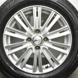 【良好品】JOKER 15in 5.5J +42 PCD100 ブリヂストン エコピアNH100C 175/65R15 アクア カローラフィールダー ヴィッツ フィット スイフトの画像6