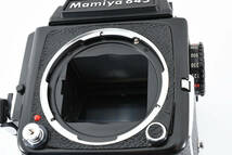 MAMIYA マミヤ M645 1000S ボディ WL ウェストレベルファインダー シャッター全速完動・通電可能_画像10