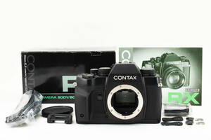 シリアル一致の元箱付き！ CONTAX コンタックス フィルムー眼レフカメラ RX ブラック ボディ ヤシカコンタックスマウント