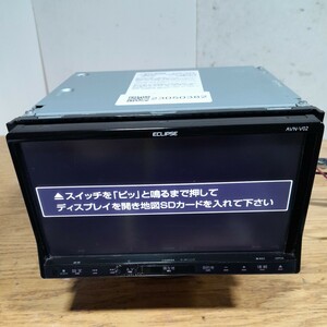 イクリプス・ナビAVN-V02(管理番号:23050382)地図データSDカード欠品