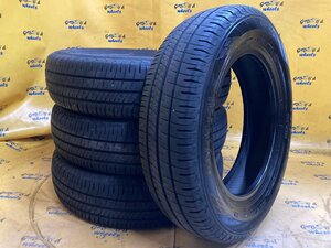 K-1032☆2022年製☆155/70R13 DUNLOP ENASAVE EC204 残溝約4㎜☆４本セット☆