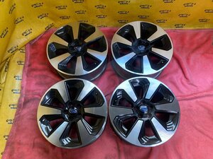 K-1037☆スバル フォレスター純正 17x7J+48 5/100 ハブ径約56㎜☆ホイール☆